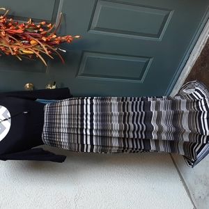 CREAM 2 patterned maxi dress Size XL